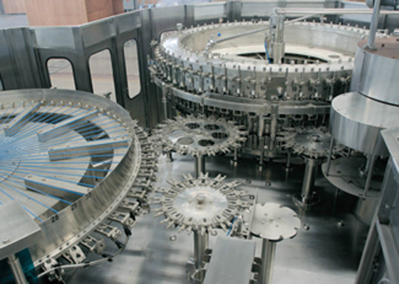 Automatische Roterende Sprankelende Drank het Vullen Machine, de Hoofden van 20000BPH 80