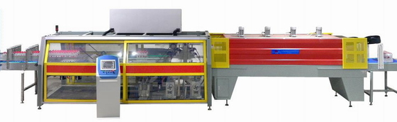 De hoge snelheidshitte krimpt Verpakkende Machine Vijf Lijn In drie stadia 380V 50Hz
